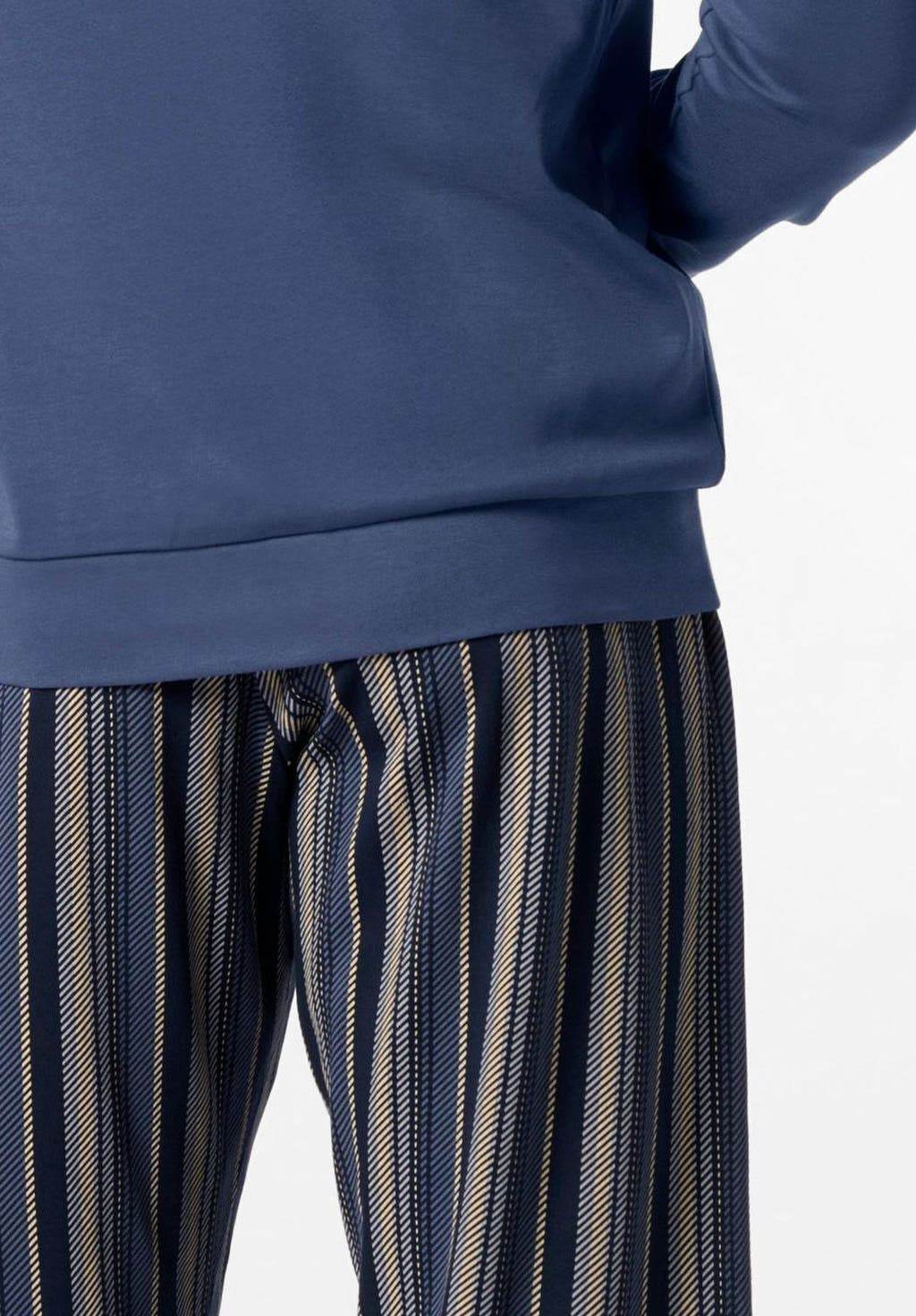 Pigiama Serafino Uomo VPRT93204 Perofil - evabiancheria