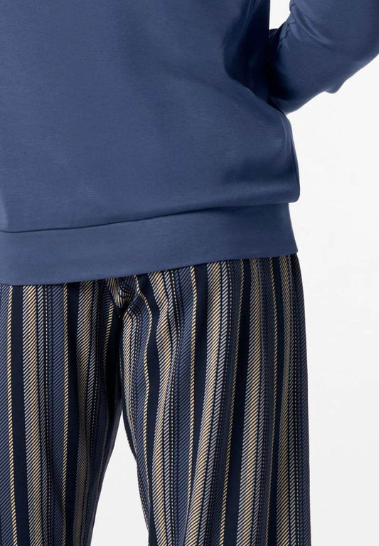 Pigiama Serafino Uomo VPRT93204 Perofil - evabiancheria