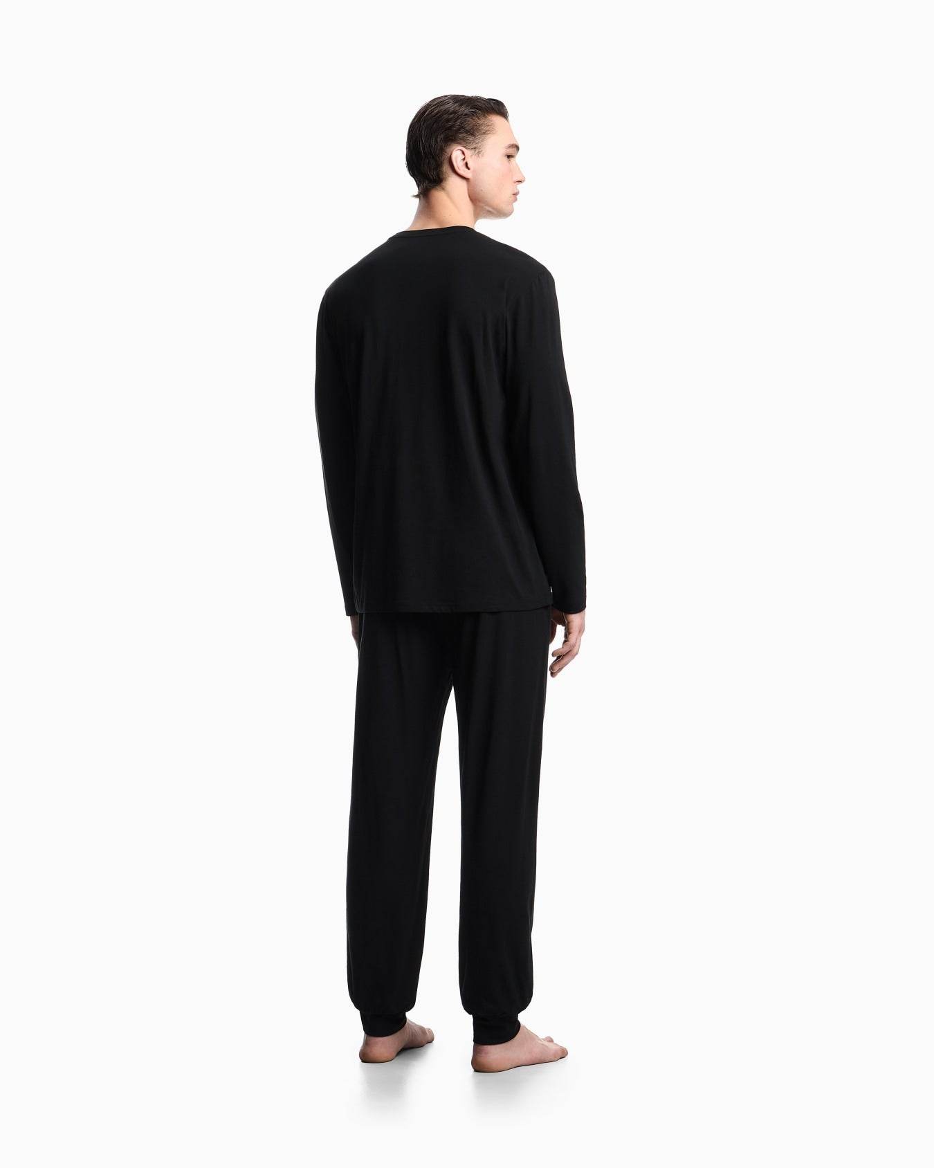 Pigiama Giro collo Uomo AF14978 EM000616 Emporio Armani - evabiancheria