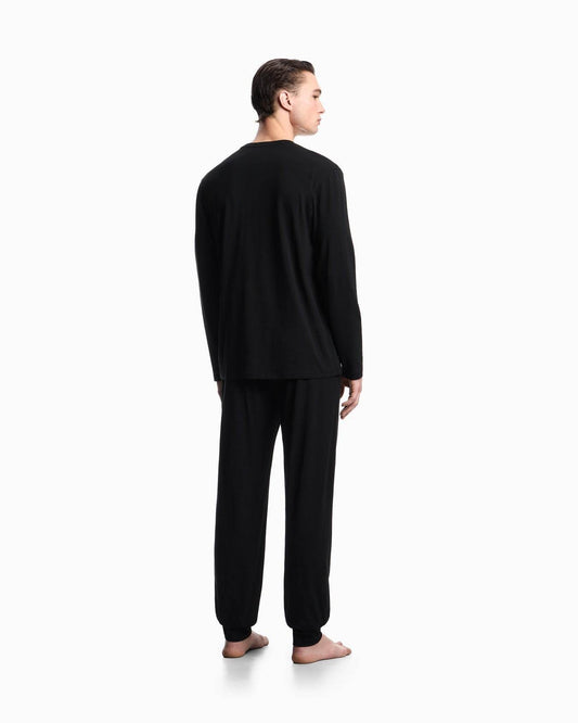 Pigiama Giro collo Uomo AF14978 EM000616 Emporio Armani - evabiancheria