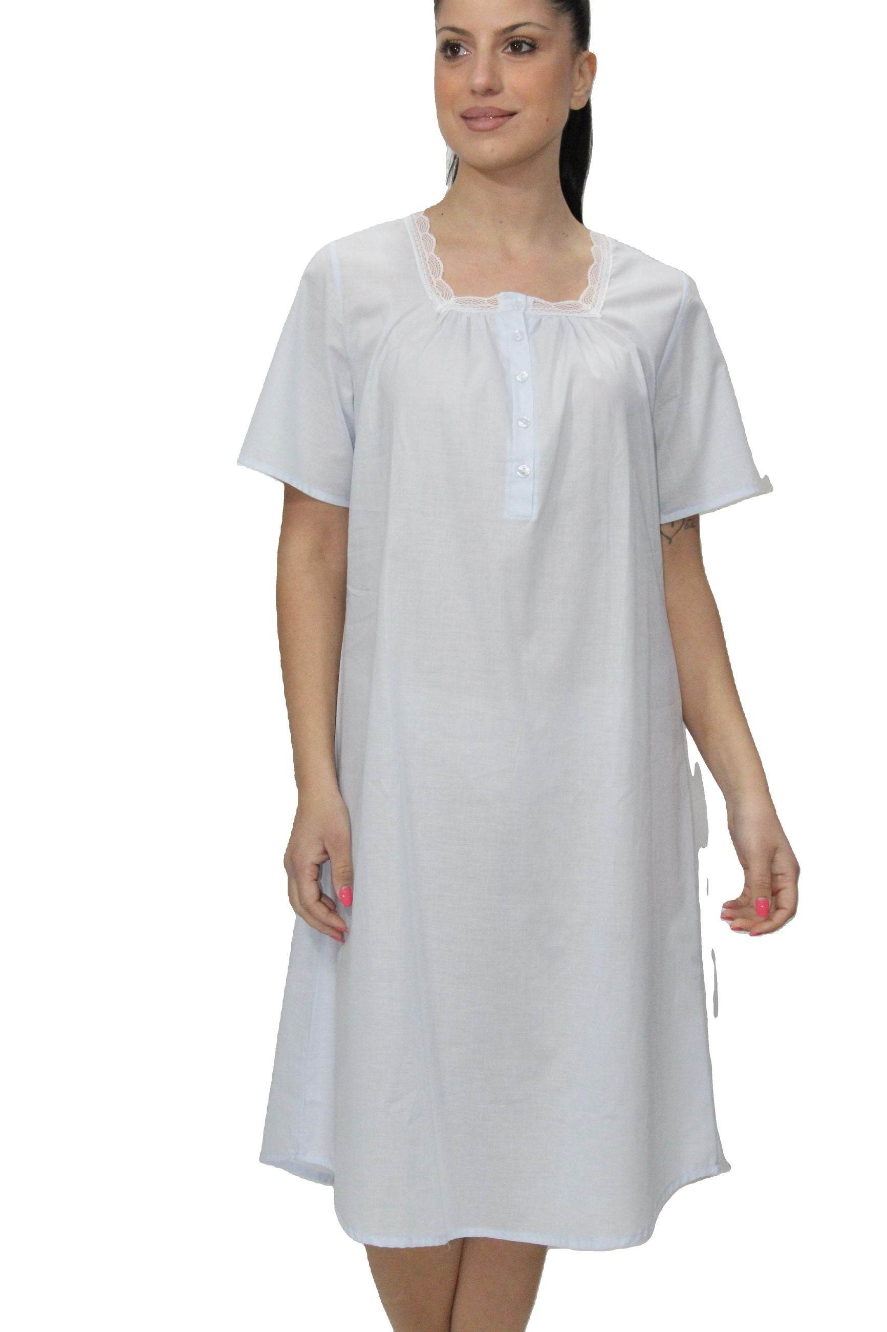 Camicia Manica corta Donna E2564 Fida - evabiancheria