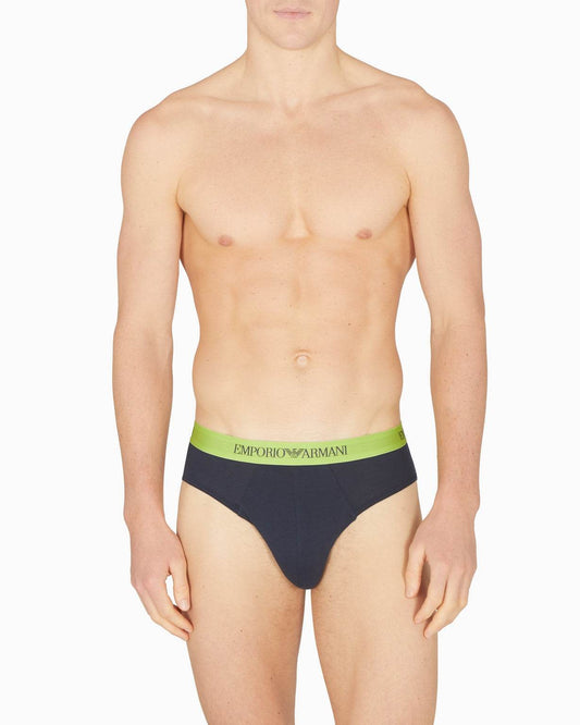 Slip 3-pack Uomo AF10800 EM000256 Emporio Armani - evabiancheria