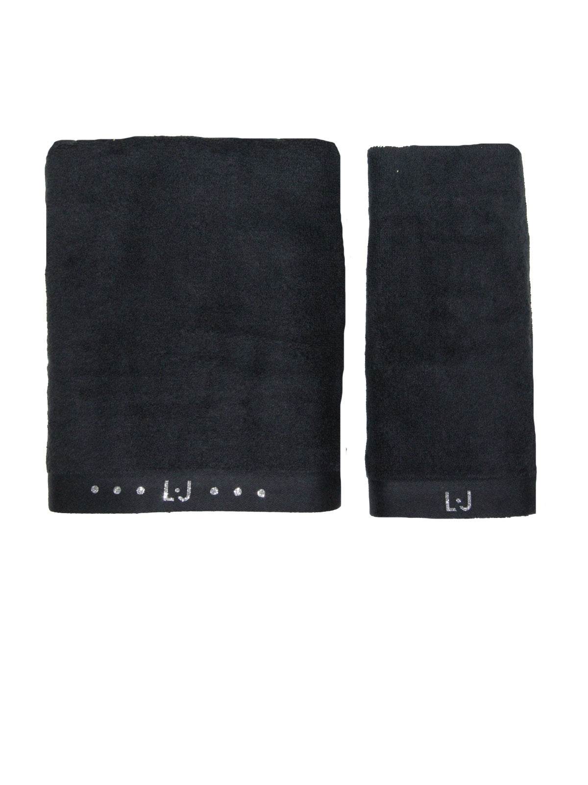 Asciugamano Coppia 1+1 Biancheria LJ LB0068 1+1 Liu Jo Home - evabiancheria