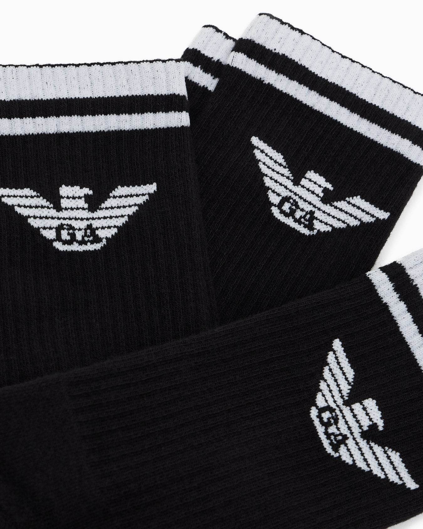 calze corte 3-pack Uomo AF18261 EM000554 Emporio Armani - evabiancheria