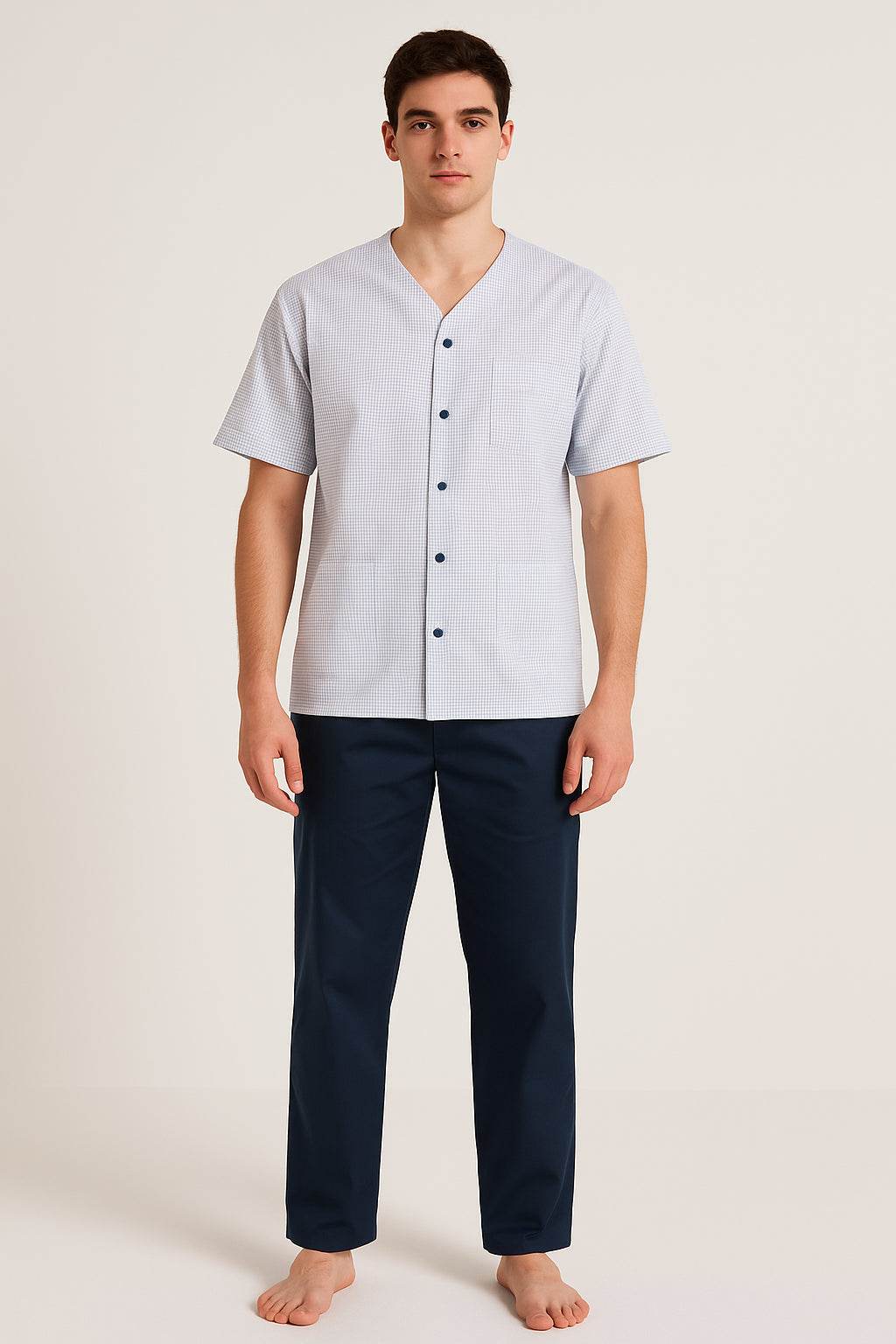 Pigiama 3 pezzi Uomo Narciso 3pz Crispo - evabiancheria