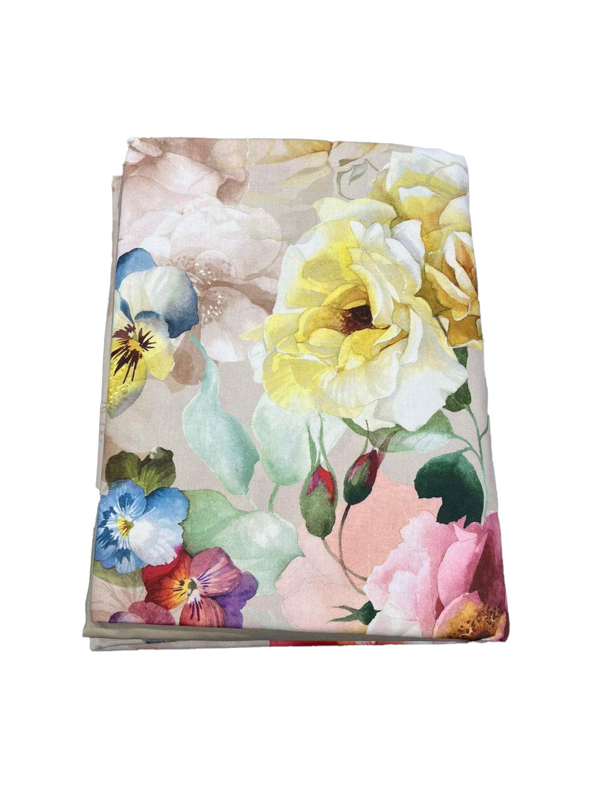 Lenzuola Stampato Biancheria Bloom Cascade MIrabello - evabiancheria