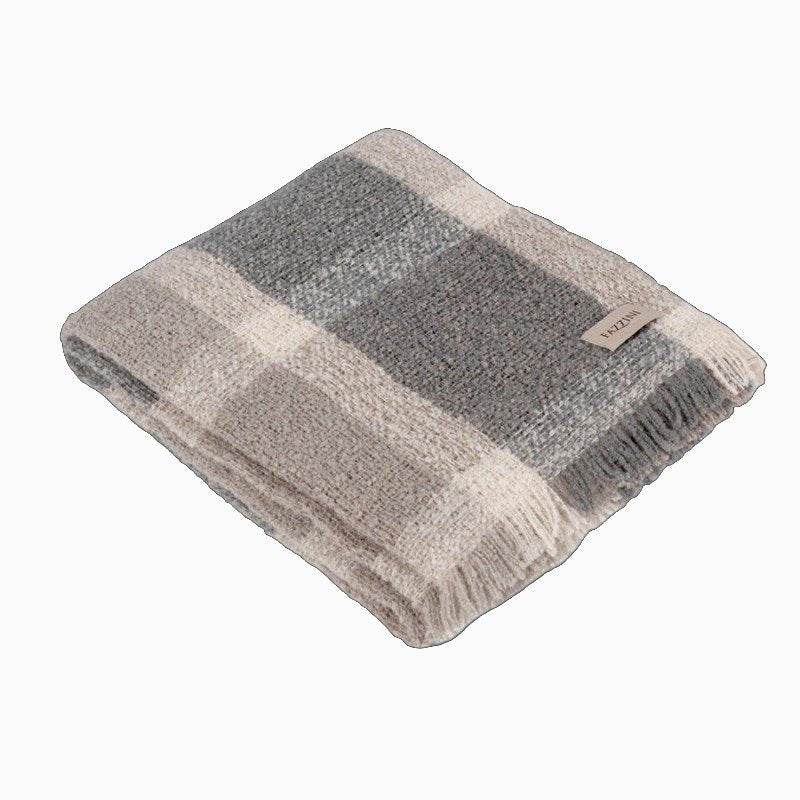 Plaid 130x170 Biancheria Buclè Plaid Fazzini - evabiancheria