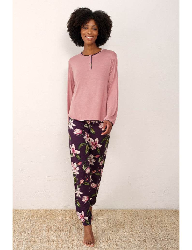 Pigiama Pigiama + Vestaglia Donna N18143 Promise - evabiancheria