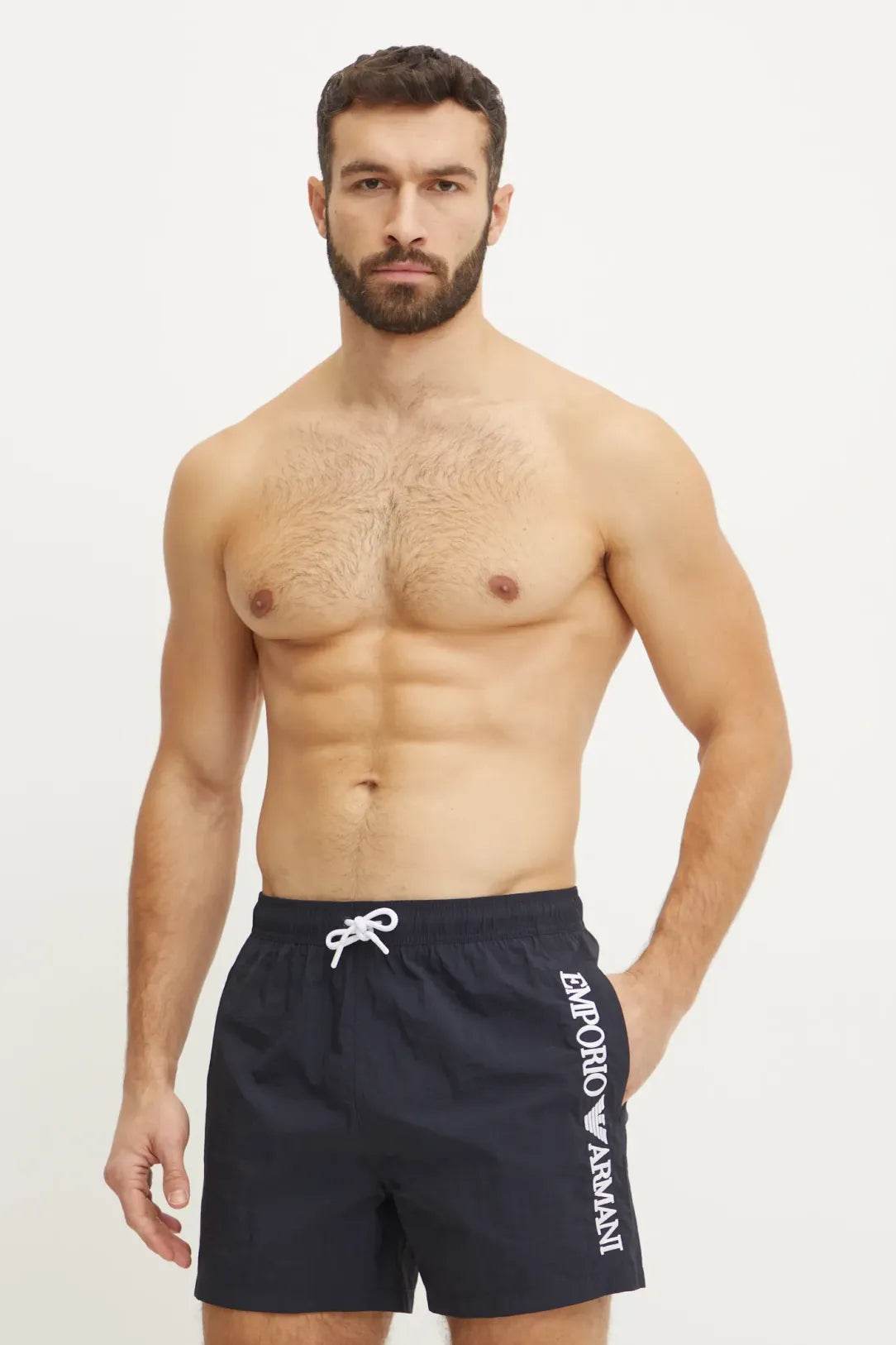 Costume boxer Tinta Unita Uomo AF12330 EM000583 Emporio Armani - evabiancheria