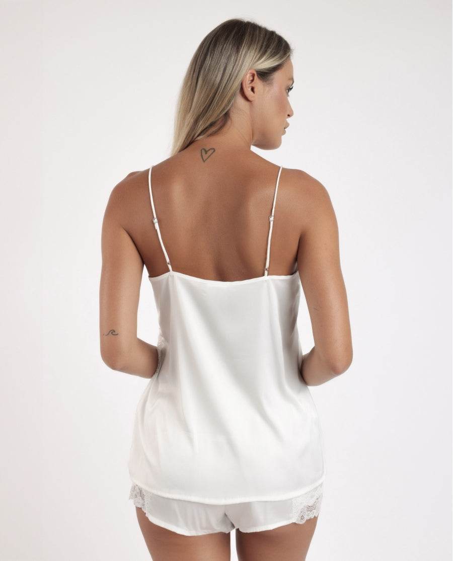 Baby Doll Top + Culotte Donna 63099 Admas - evabiancheria