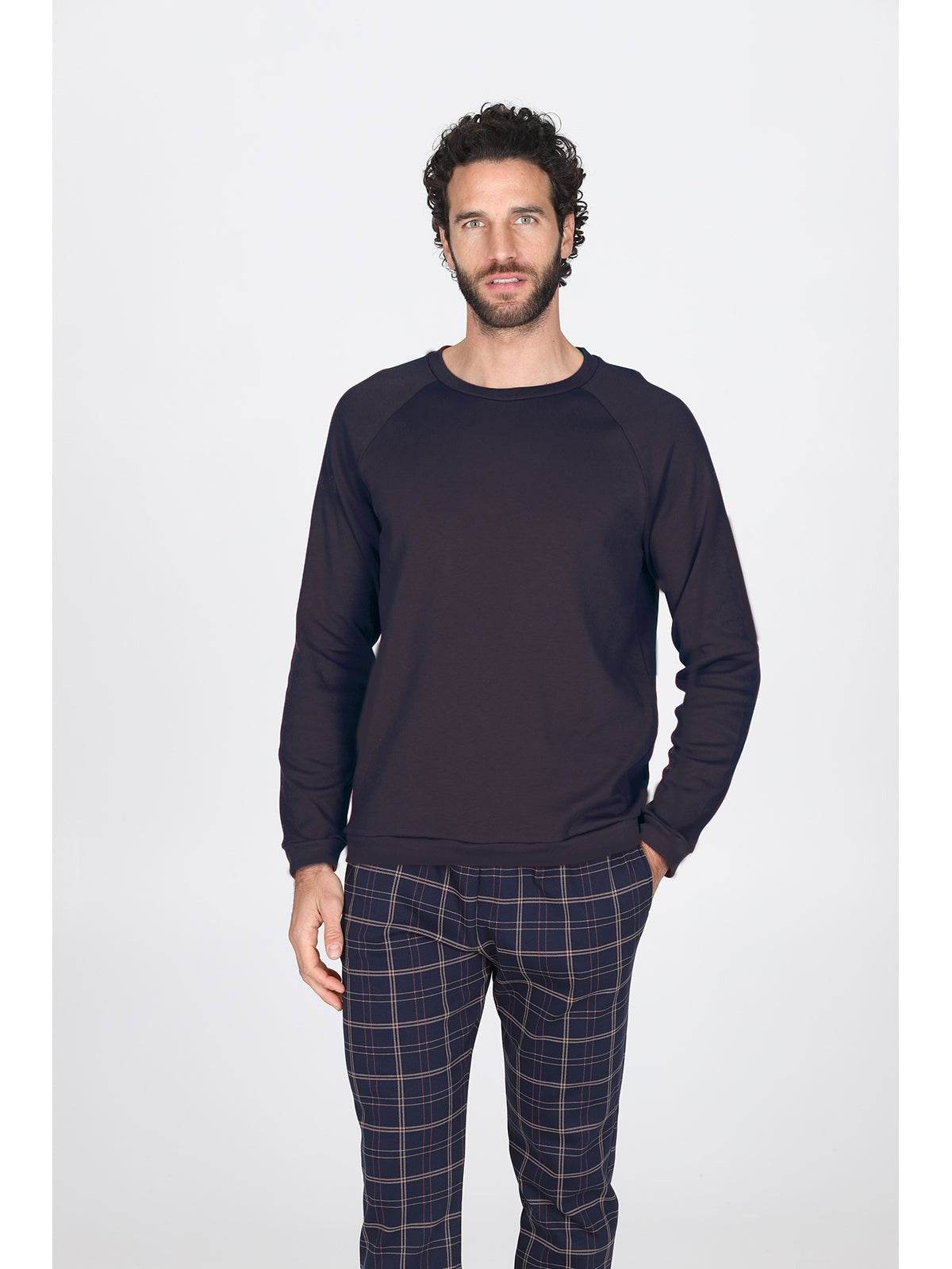 Pigiama Giro collo Uomo Gallipoli JAL194 Julipet - evabiancheria