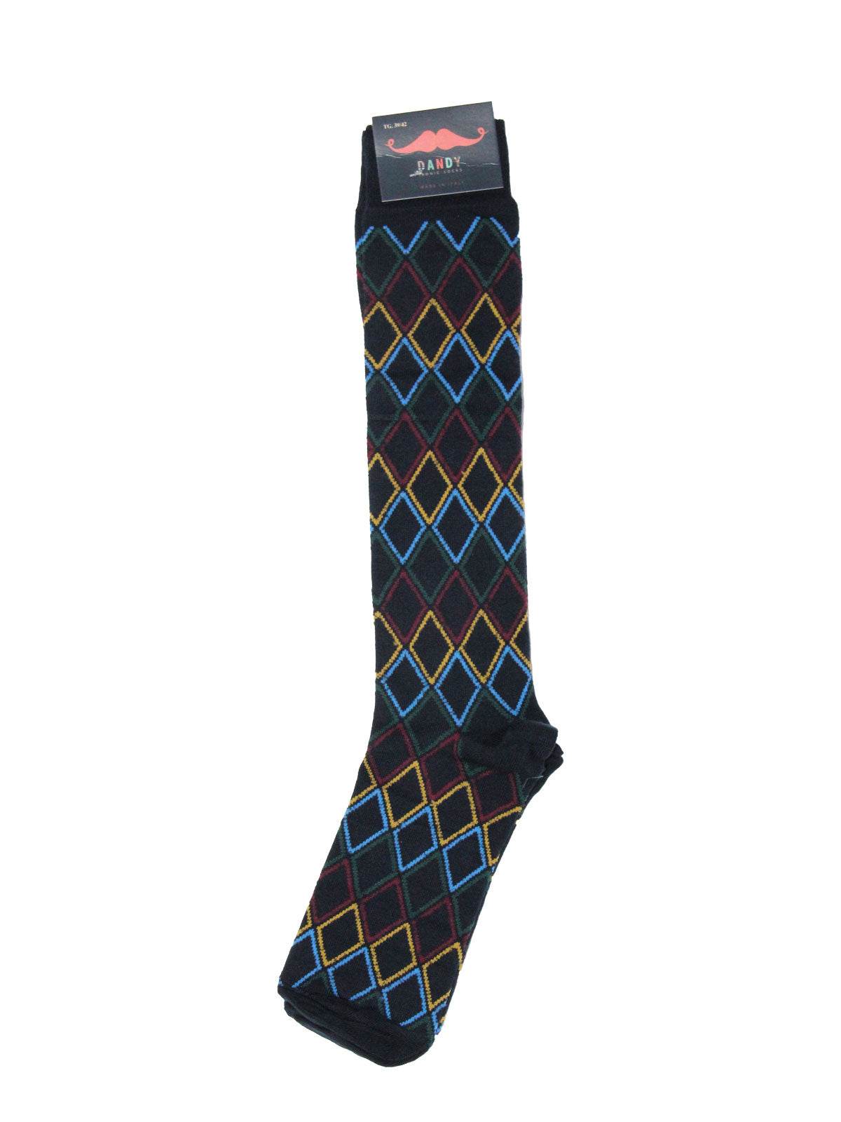 Calze lunghe Singolo Uomo 400 LF Dandy Ironic Socks - evabiancheria