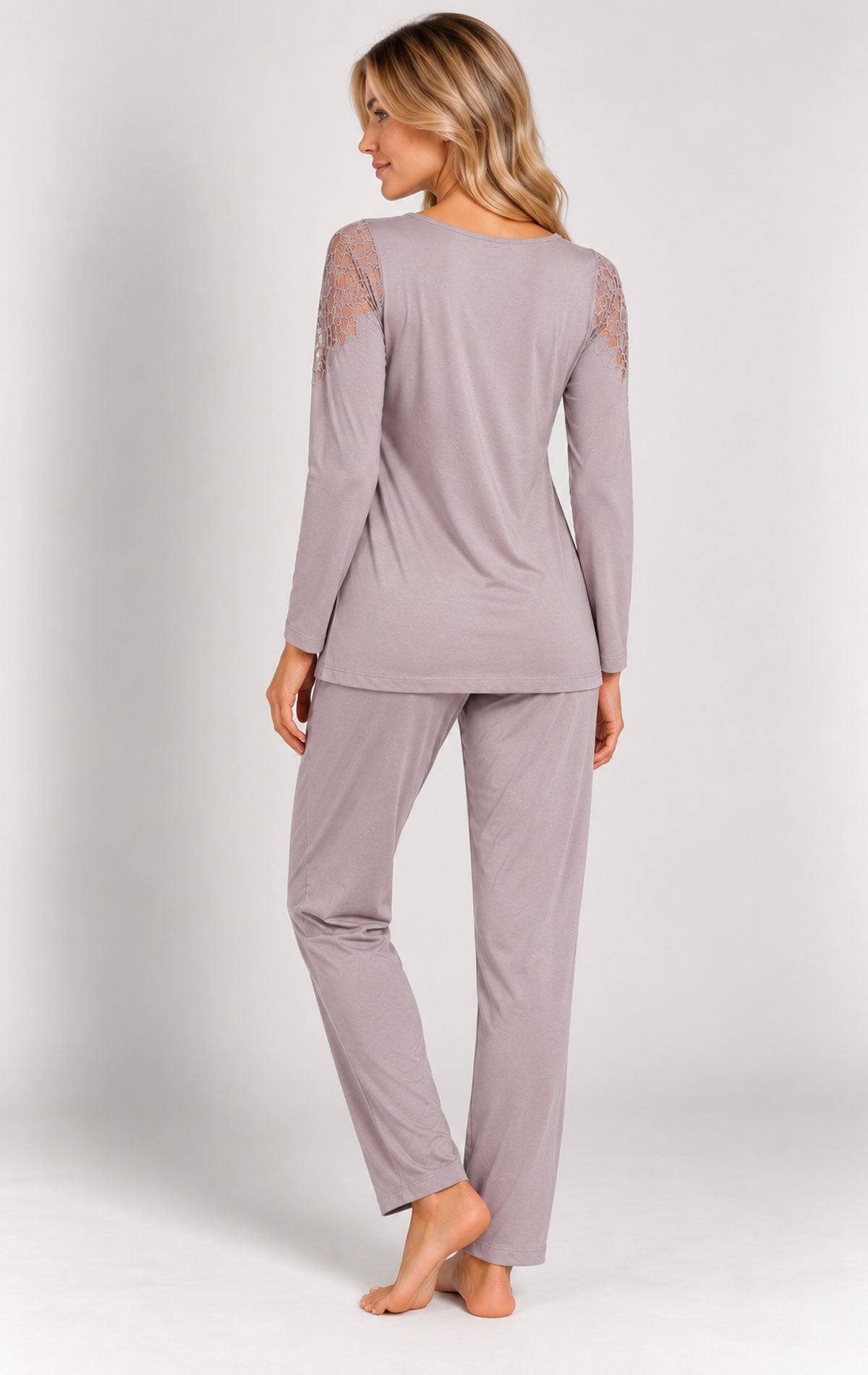 Pigiama Serafino Donna 5269 P Annette