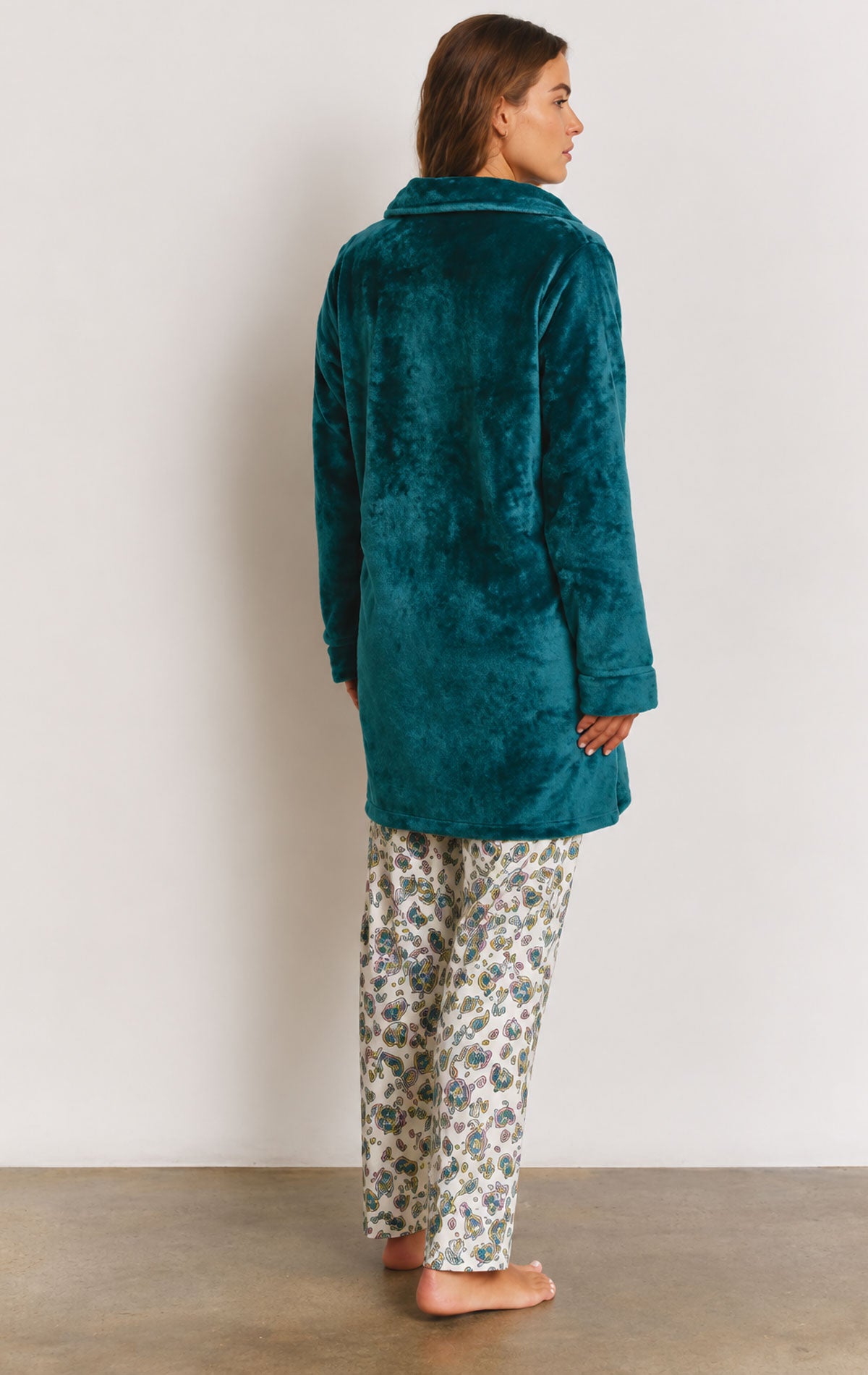 Completo pigiama Pigiama +Giacca Donna N21793 Promise