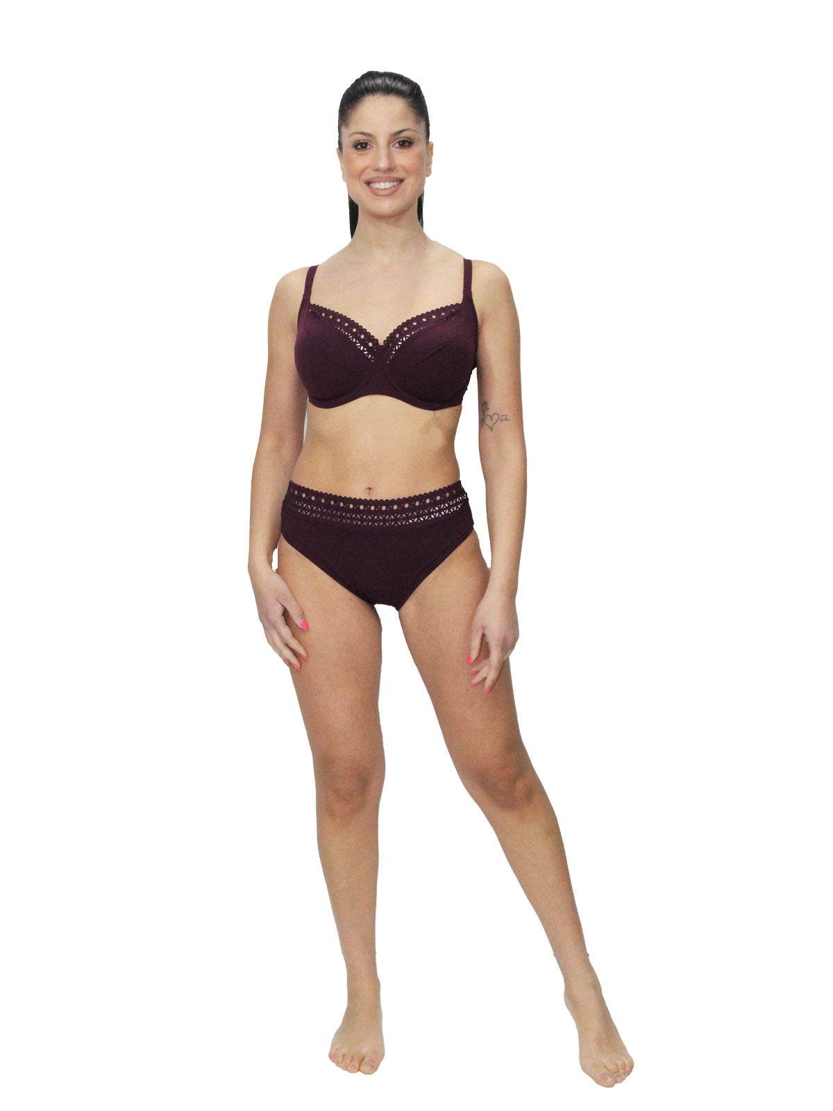 Bikini Sfoderato con ferretto Donna Ajourage Couture ABA3515 ABA0615 Lise Charmel - evabiancheria