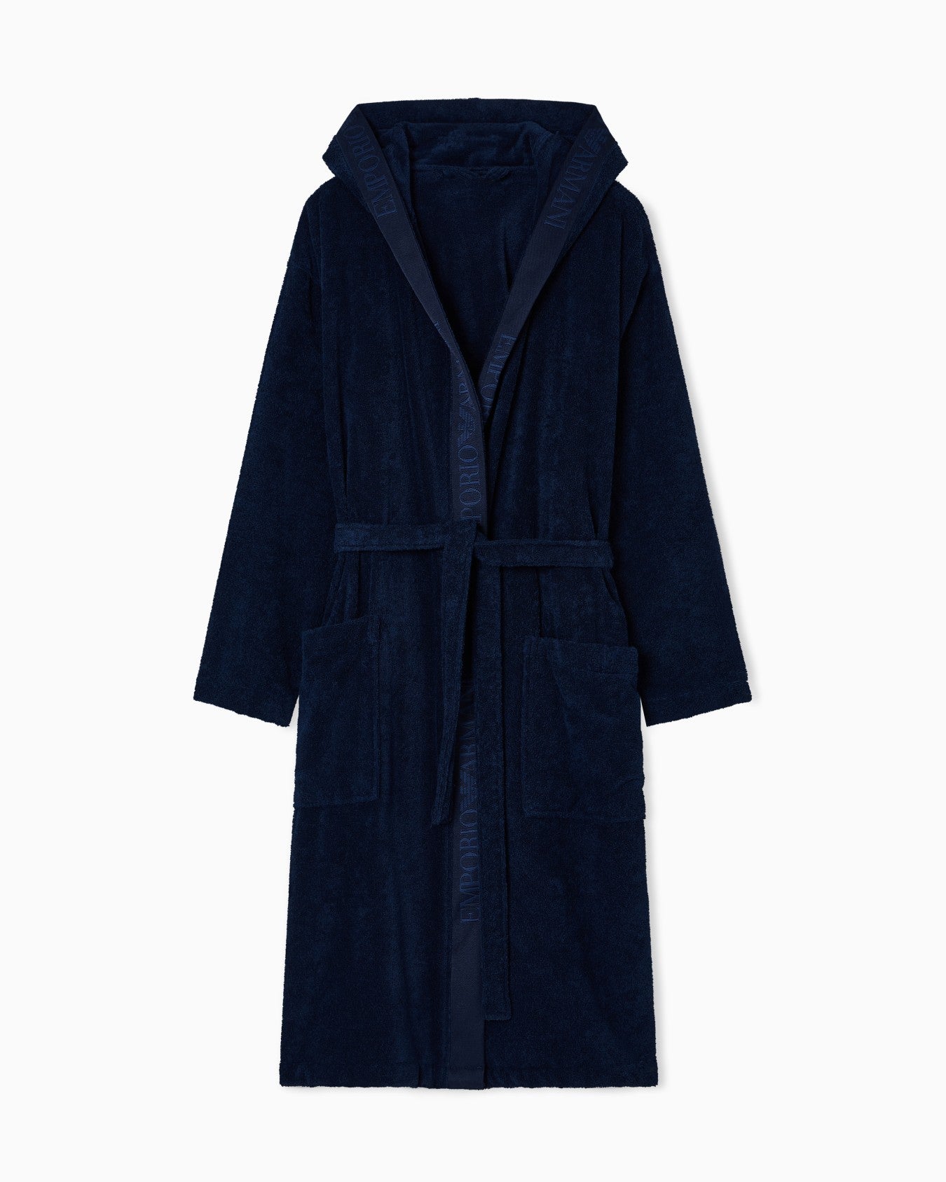 Accappatoio con cappuccio Uomo AF14986 EM002255 Emporio Armani