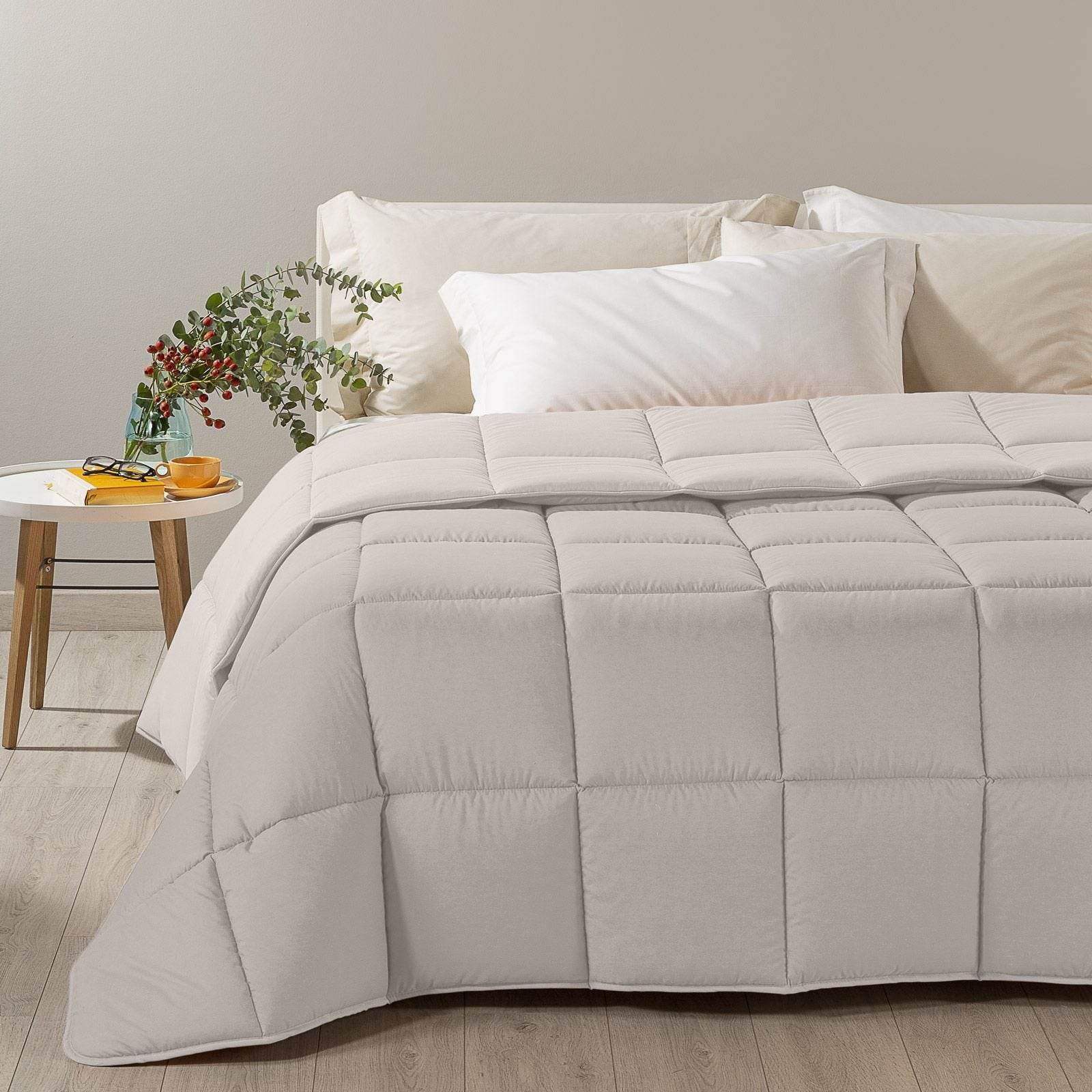 Trapunta Tinta Unita Biancheria Modern Trap Caleffi - evabiancheria