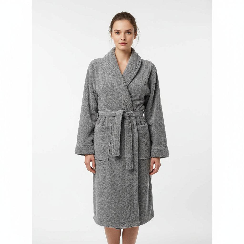 Accappatoio con cappuccio Biancheria Giulia Acc Rebecca Home - evabiancheria