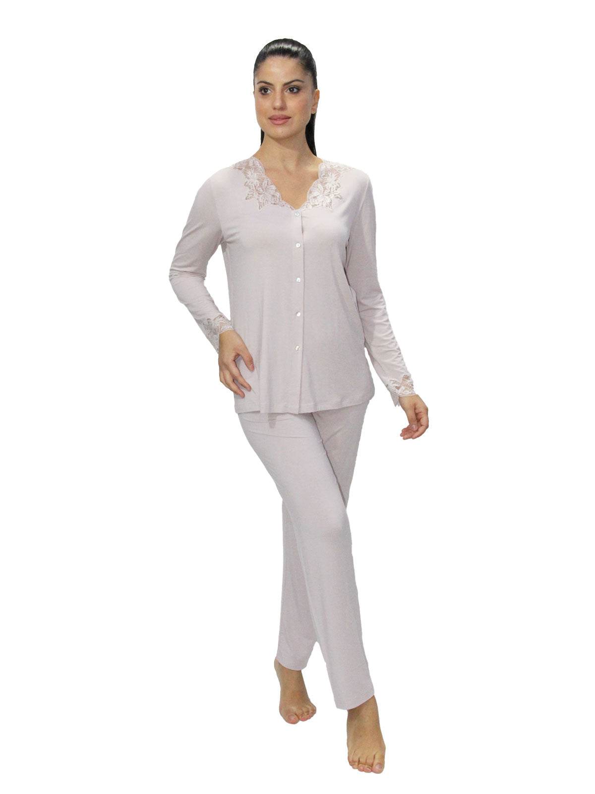 Pigiama Aperto Donna 4457 Annette - evabiancheria