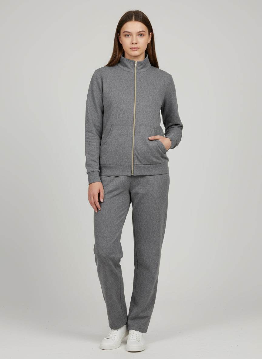 Tuta con zip Donna I2679 Fida - evabiancheria