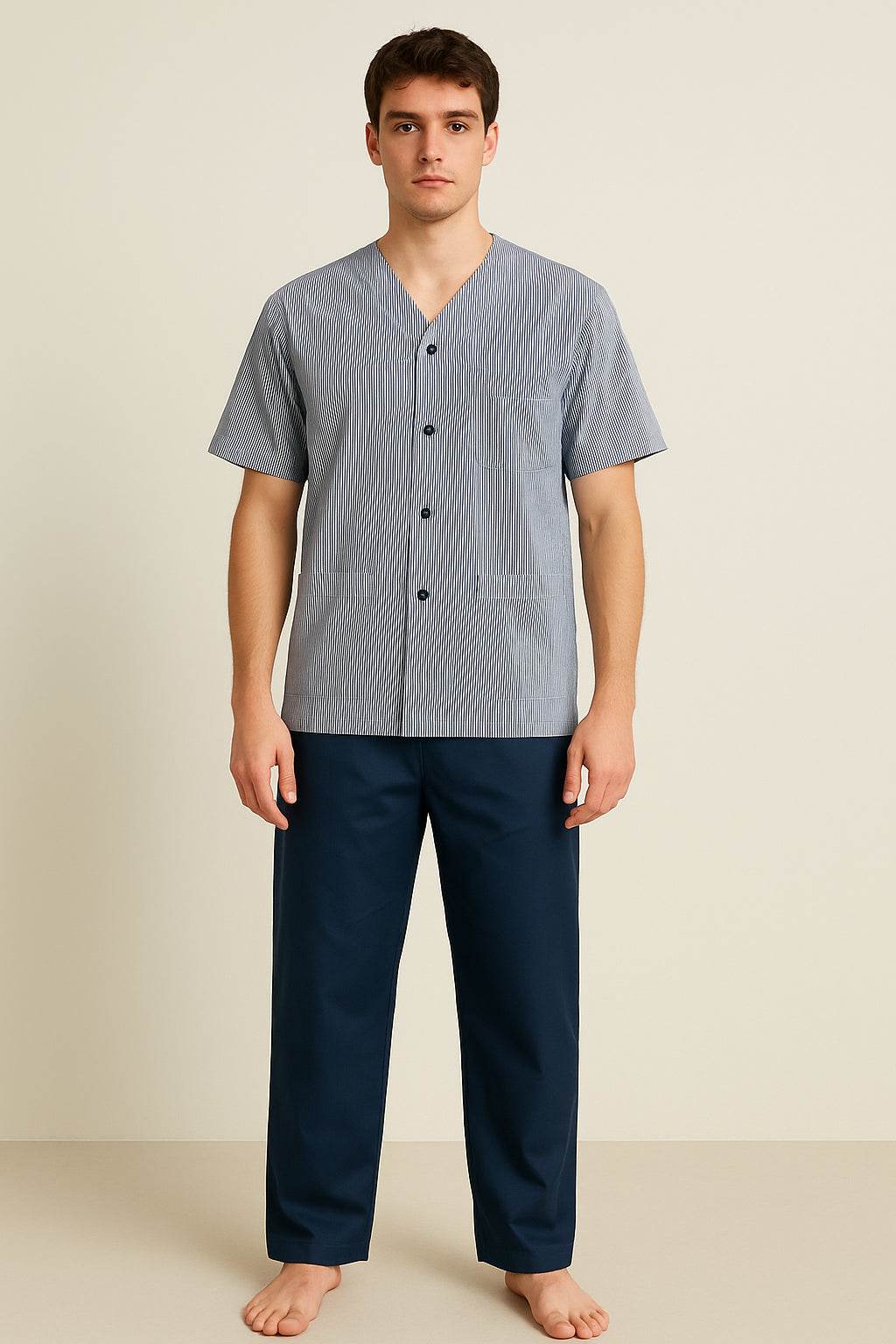 Pigiama 3 pezzi Uomo Narciso 3pz Crispo - evabiancheria