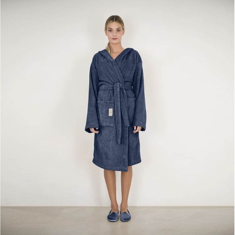 Accappatoio con cappuccio Biancheria Coccola Acc Fazzini - evabiancheria