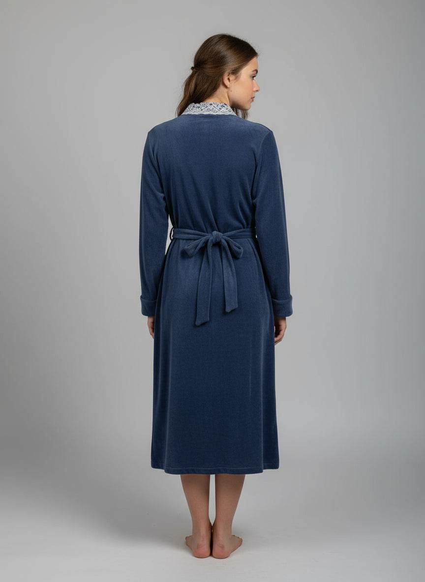 Vestaglia Incrocio Donna 6567/A Clara Rossi Firenze - evabiancheria