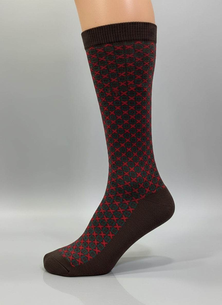 Calze lunghe Fantasia Uomo 512 LF Dandy Ironic Socks - evabiancheria