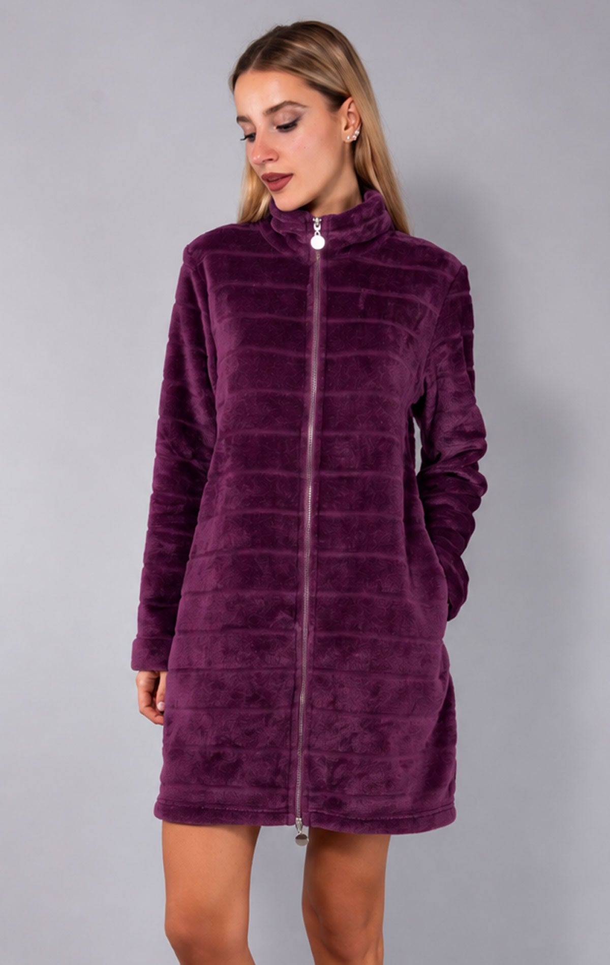 Vestaglia con zip Donna SS71 Verdissima