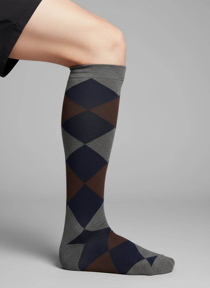 Calze lunghe Fantasia Uomo 542 LF Dandy Ironic Socks - evabiancheria