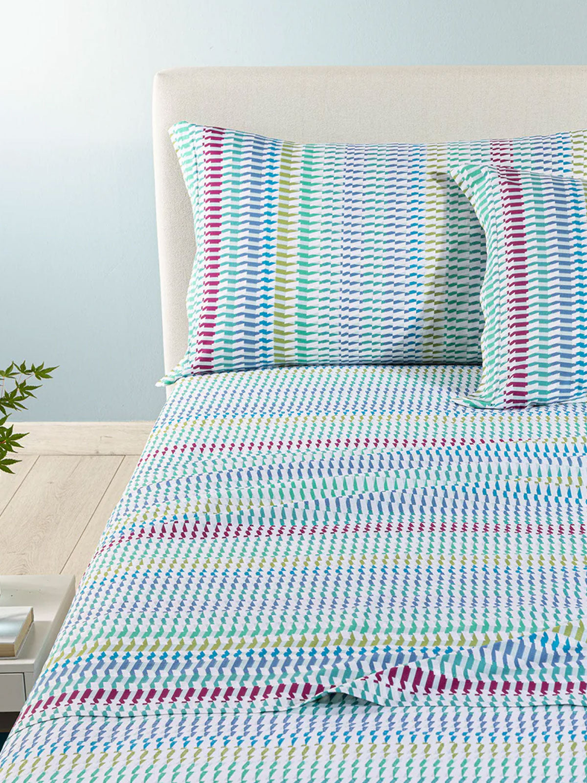 Lenzuola Stampato Biancheria Astrid Cpl Caleffi