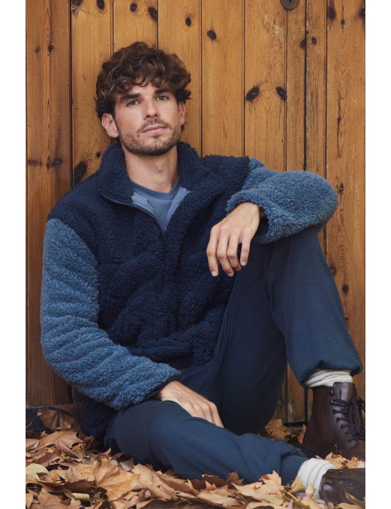 Pigiama Pigiama +Giacca Uomo H34113 Promise - evabiancheria