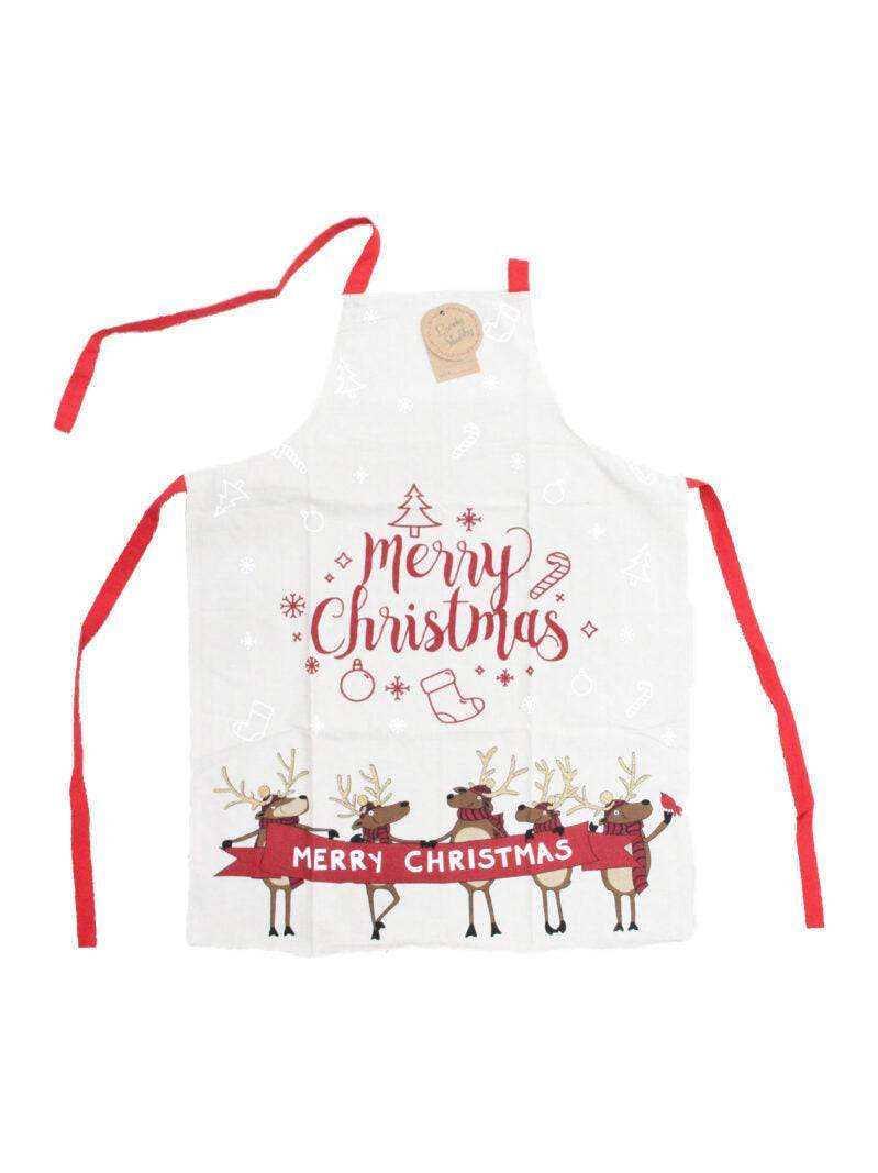 Grembiule stampato natalizio Biancheria COMETA GREM Lovely Shabby - evabiancheria