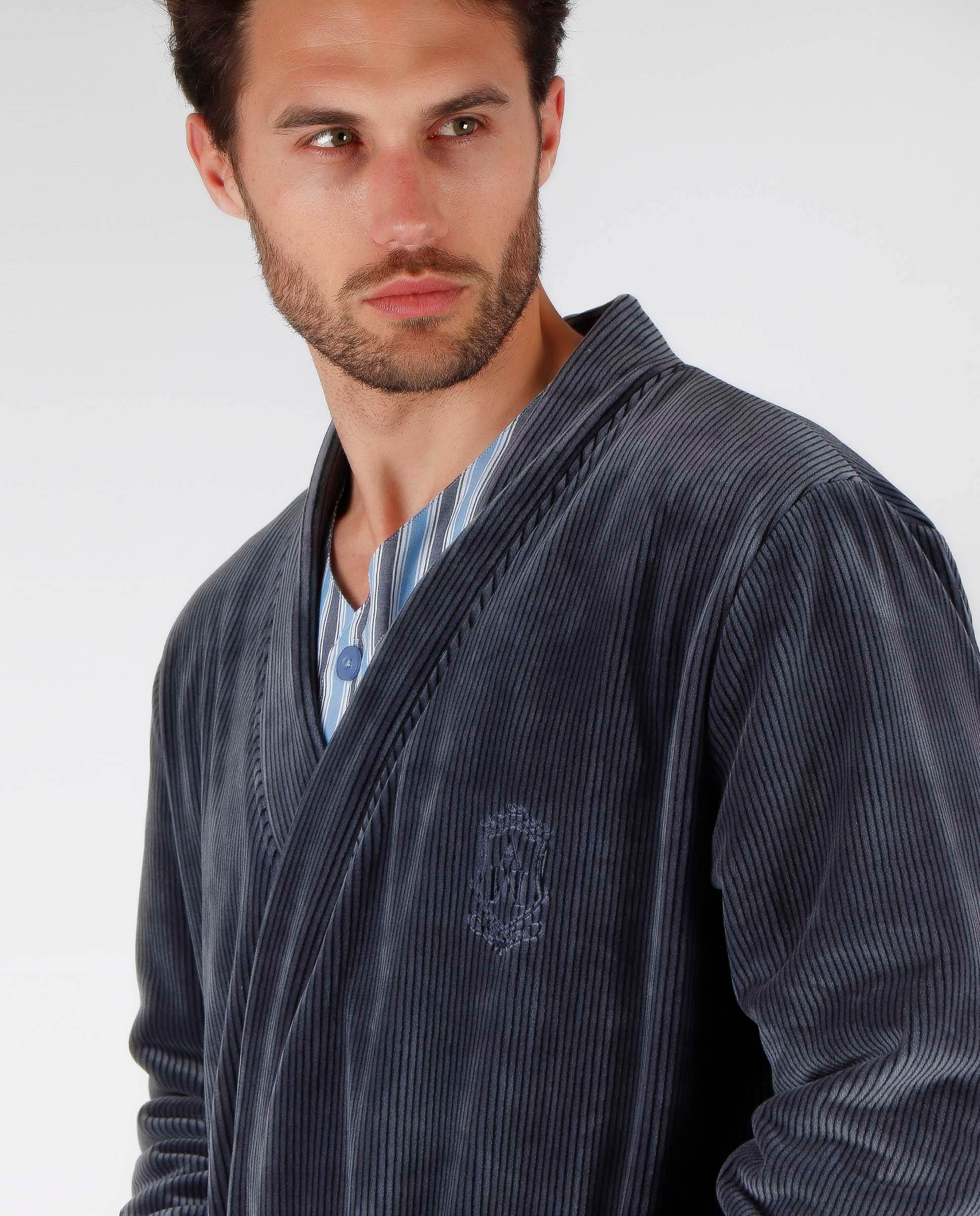 Vestaglia Incrocio Uomo 57527 Admas - evabiancheria