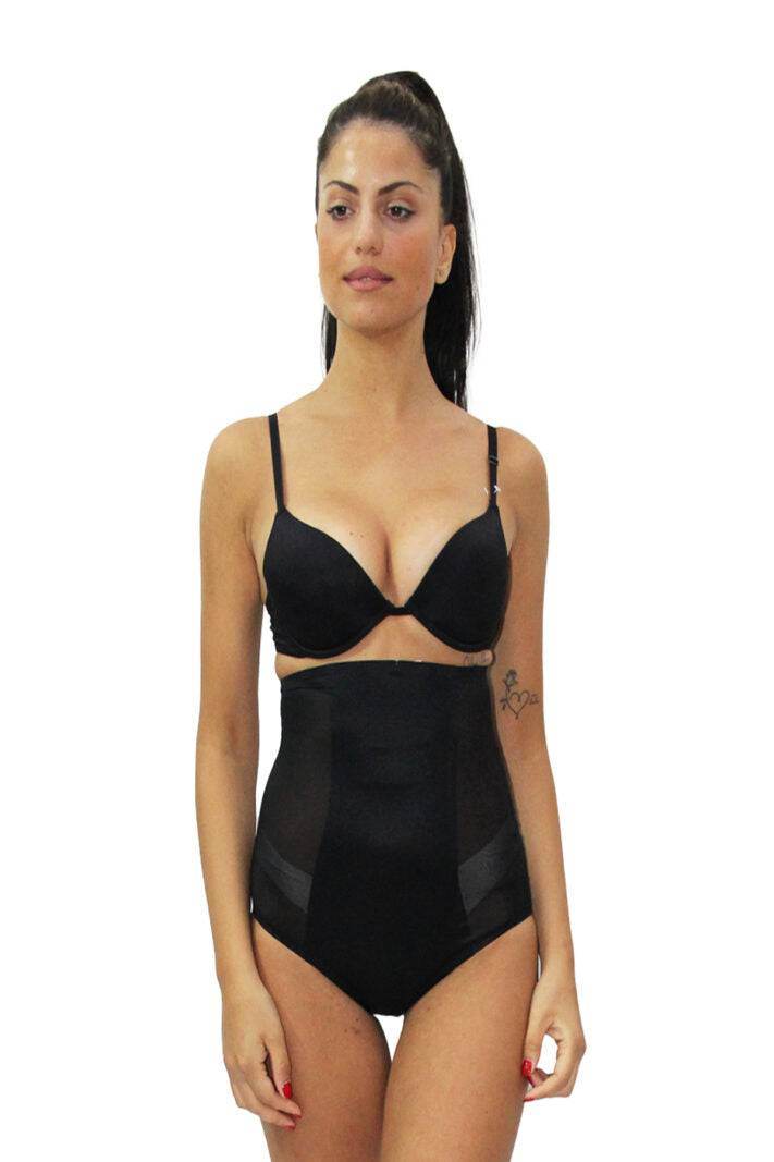 Guaina Vita Alta Donna W6001 nero Promise - evabiancheria