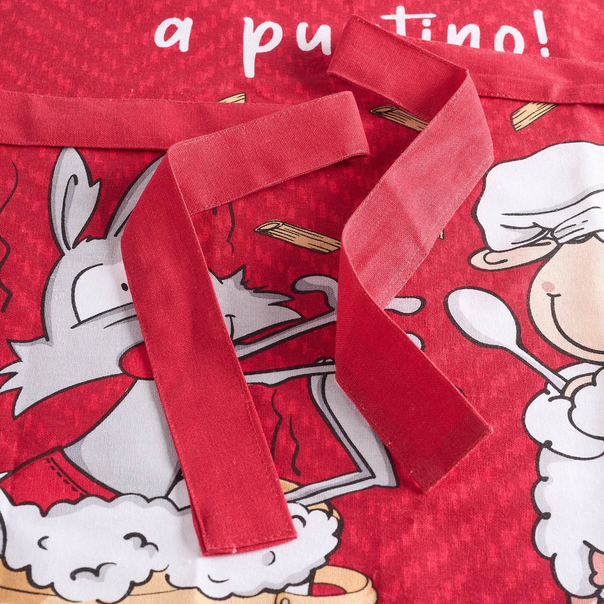 Grembiule Stampato Biancheria Grembiule HP Puntino Happy People - evabiancheria