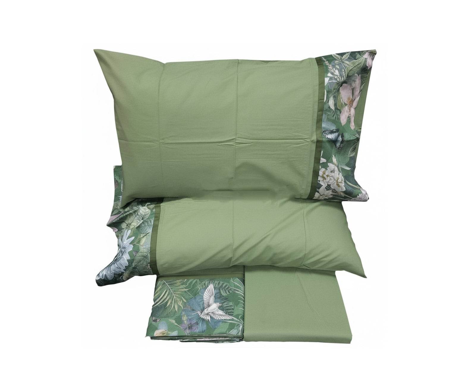 Lenzuola Stampato Biancheria Protea Cpl Flanella Fazzini - evabiancheria