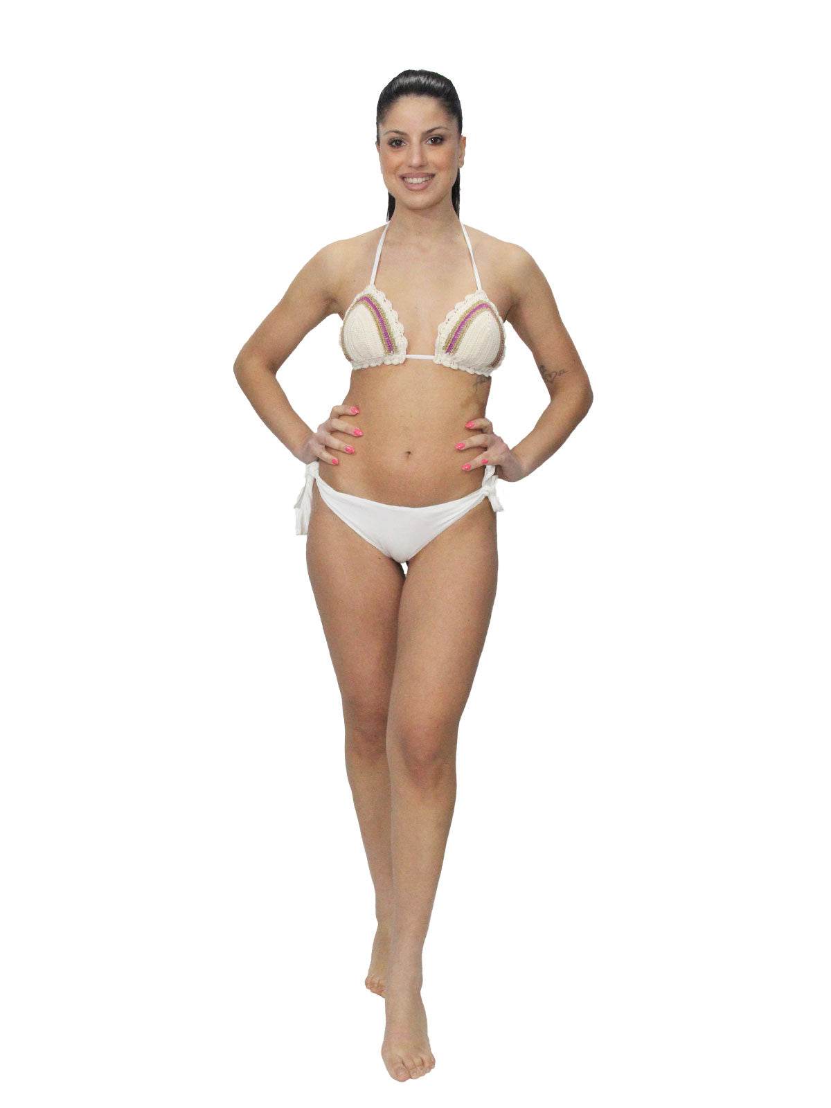 Bikini Triangolo Donna H104 Huitre - evabiancheria