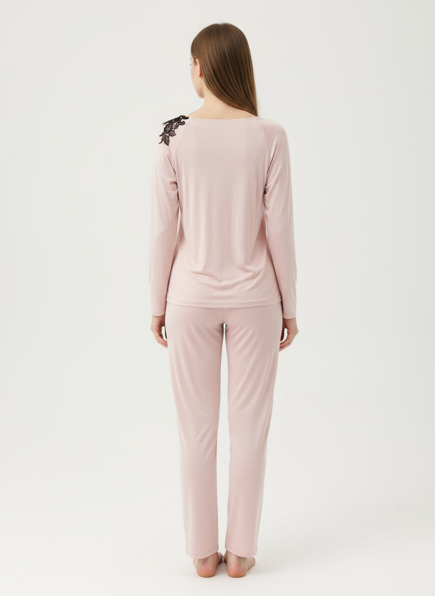 Pigiama Giro collo Donna Stella Paladini