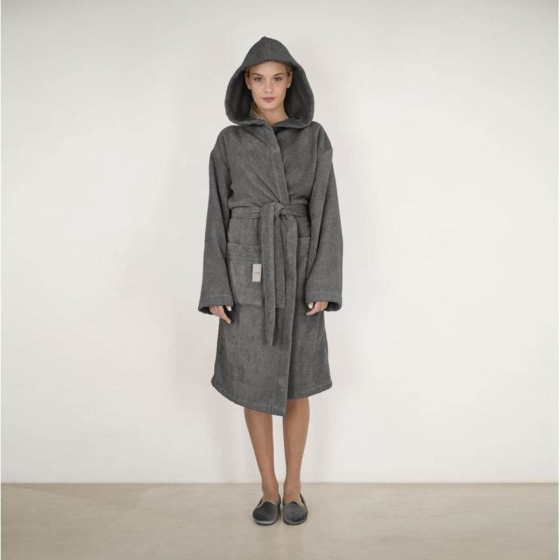 Accappatoio con cappuccio Biancheria Coccola Acc Fazzini - evabiancheria