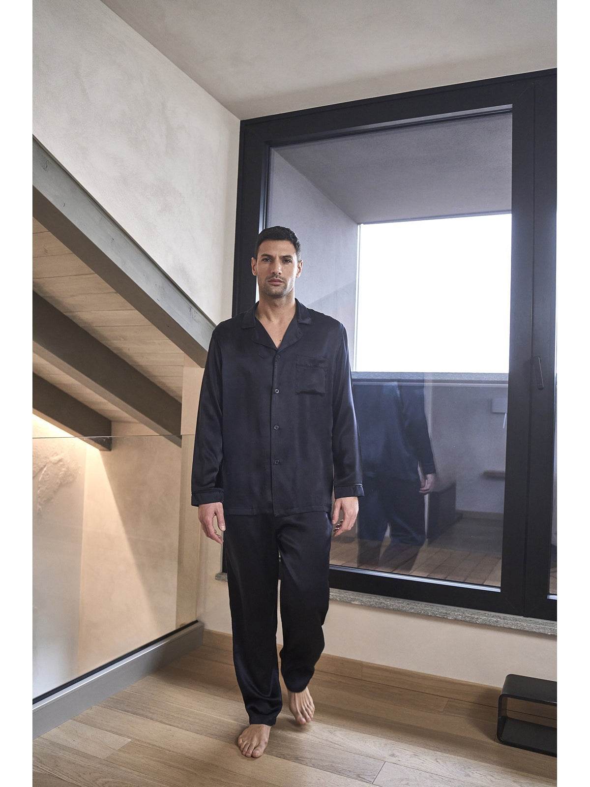 Pigiama Aperto Uomo Grinzane JAL299 Julipet - evabiancheria