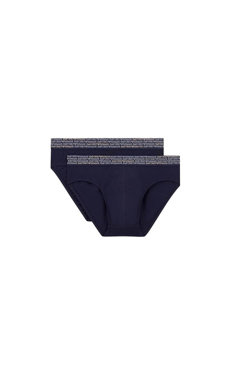 Slip Bi-pack Uomo AF18544 EM000251 Emporio Armani - evabiancheria