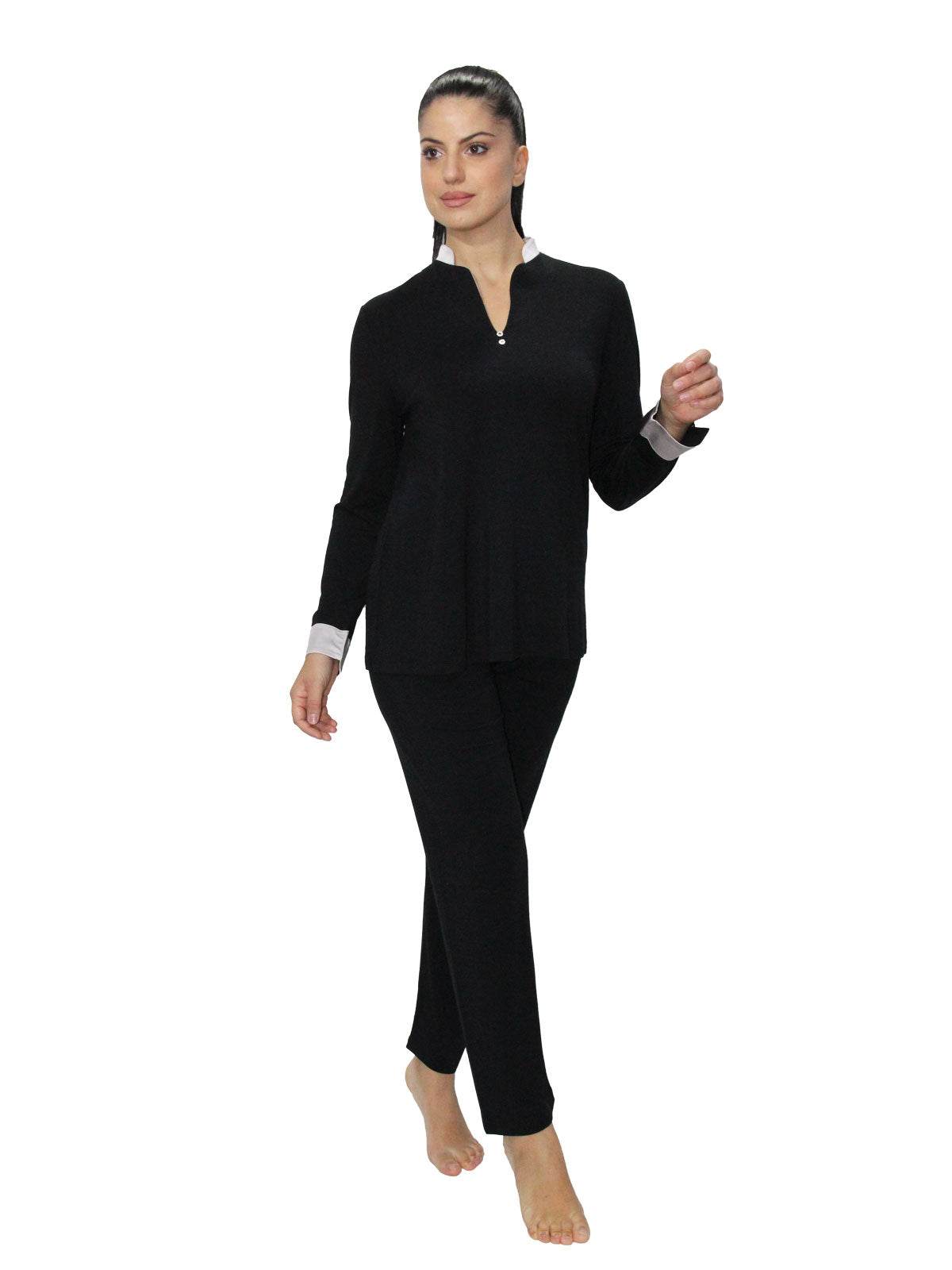 Pigiama Giro collo Donna 4448 Annette - evabiancheria