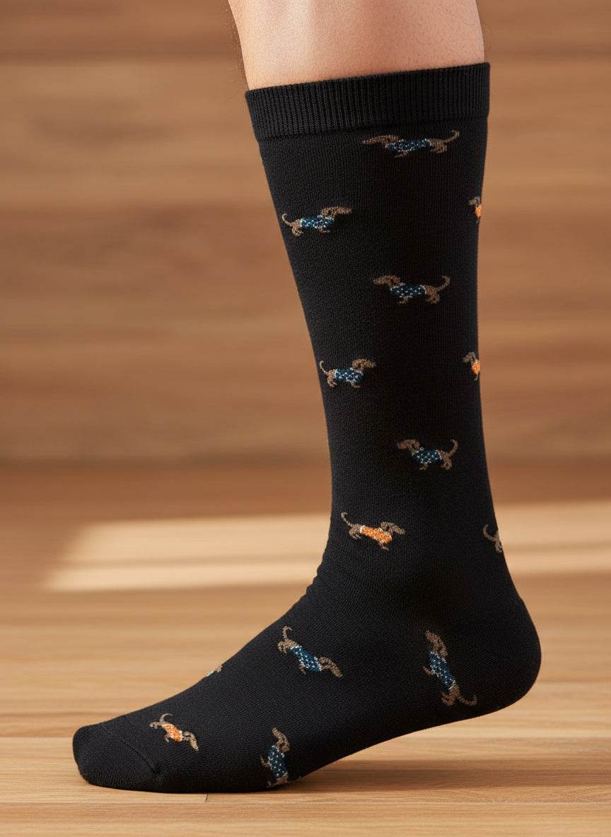 Calze lunghe Fantasia Uomo 518 LF Dandy Ironic Socks - evabiancheria