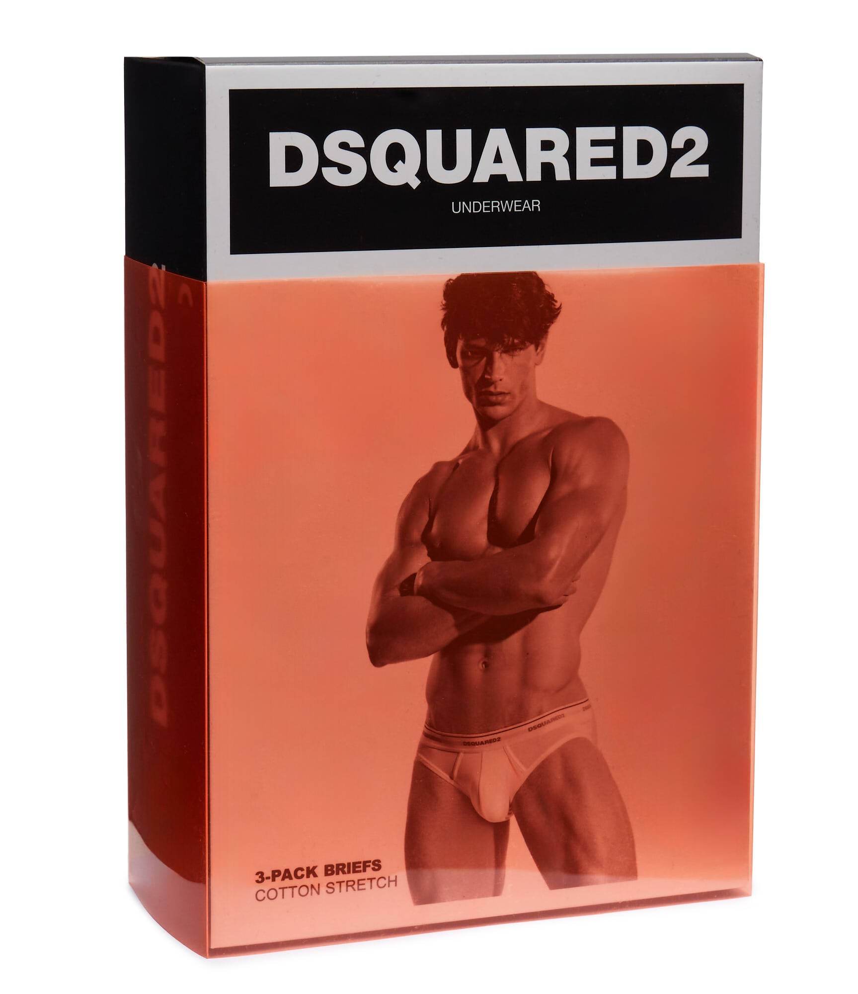 Slip 3-pack Uomo DCX300060 Dsquared2 - evabiancheria