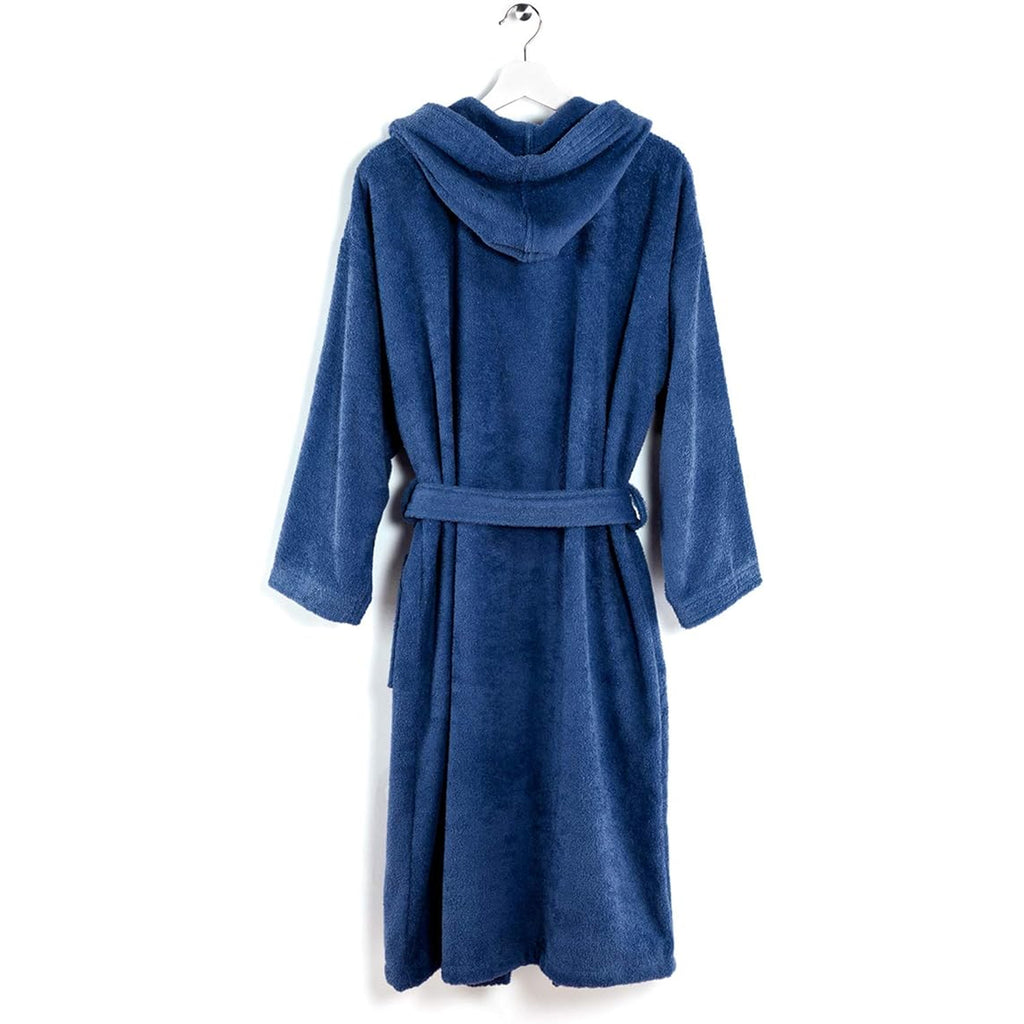 Bathrobe with hood Minorca Linen Acc Caleffi