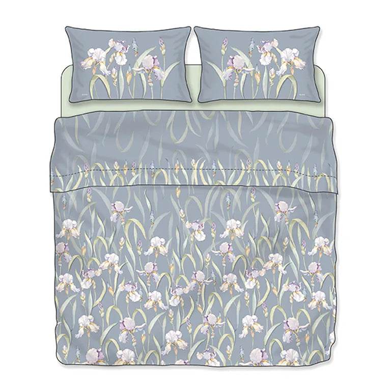 Lenzuola Stampato Biancheria Lily Cpl Tessitura Randi - evabiancheria