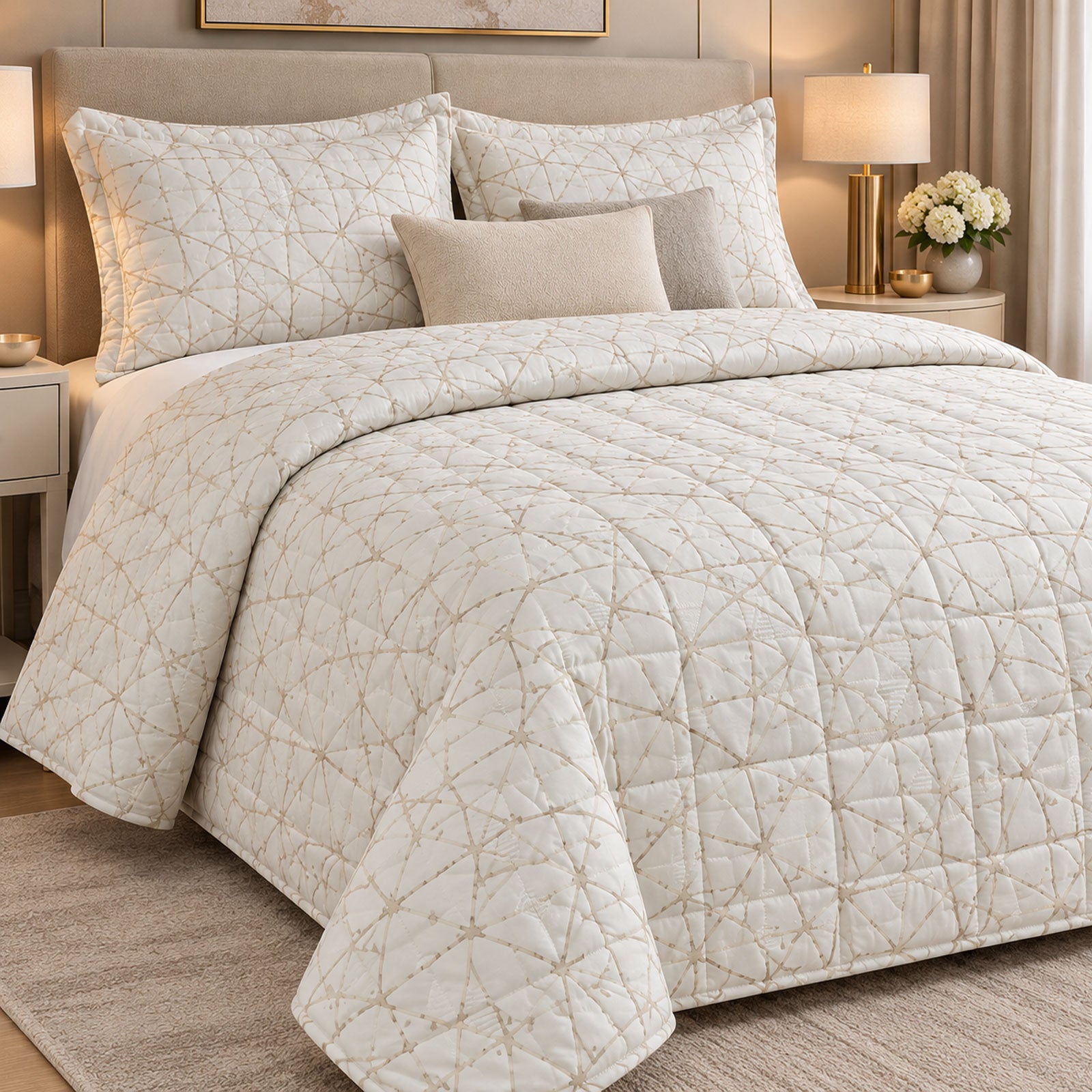 Trapunta jacquard Biancheria Melissa Trap Daylight