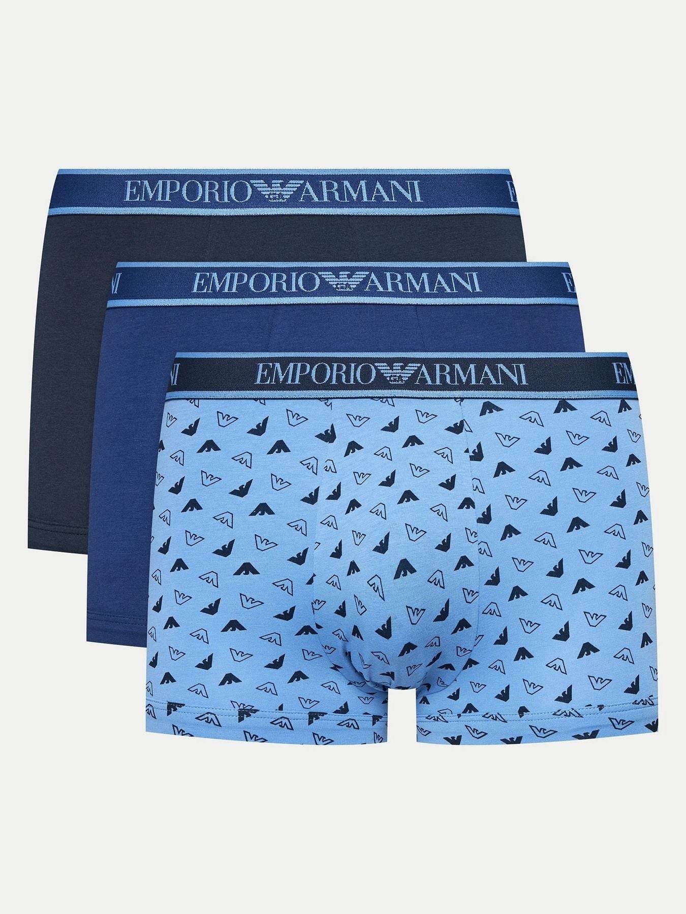 Boxer 3-pack Uomo 4F717 112130 Emporio Armani - evabiancheria