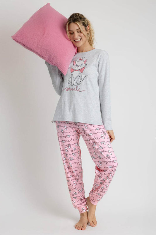 Pigiama Giro collo Donna 63320 Disney - evabiancheria
